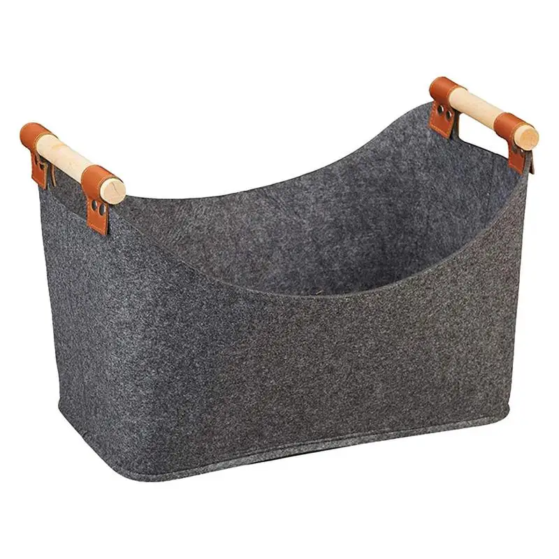 

Fireplace Log Carrier Holders Carrier Bag Log Holders Soft Log Tote with Reinforced Handle Portable Outdoor Thickened Toys