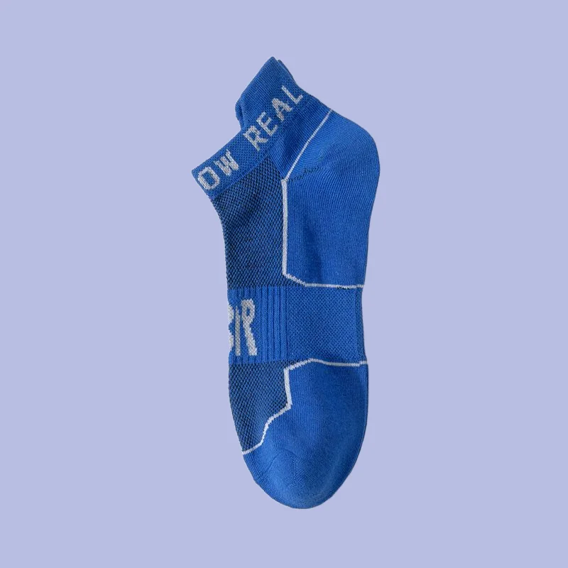 Chaussettes de sport décontractées pour hommes, chaussettes de bateau simples, respirantes, fines, dépistolet antes, absorbant la sueur, basses, coton, grande taille, été, 5/10 paires