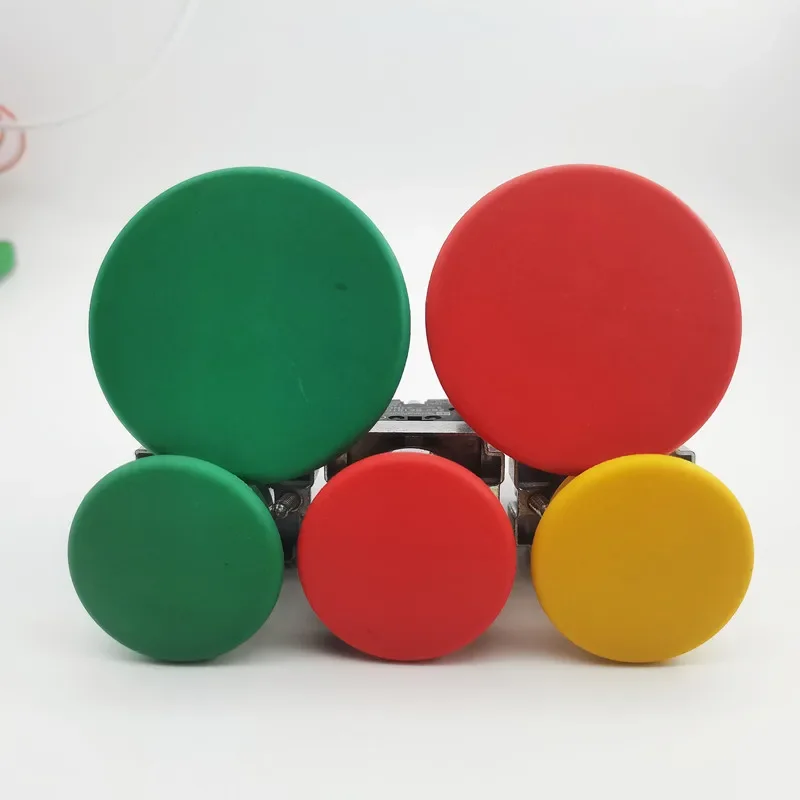 Xb2-bc31 Xb2-bc42 22 مللي متر الفطر رئيس مفتاح بـزر دفع لحظة الذاتي إعادة تعيين 10A/660 فولت