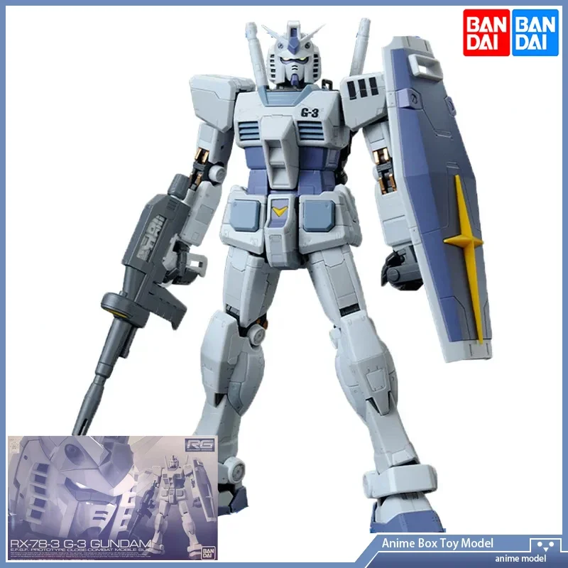 

Gundam Bandai RG 1/144 PB Limit RX-78-3 Gundam G3 Assembly Model Kit Action Toy Figures Anime Mobile Suit Gundam Gifts