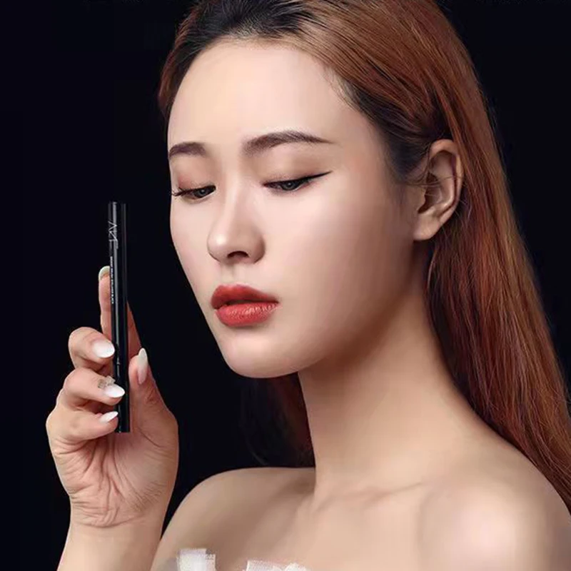 Eyeliner Liquid Pen Brown Black Eyelid Waterproof Not Easy To Smudge and Fade Student Lying Silkworm Eyeliner Free Shipping