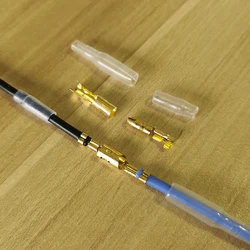 20set 4mm Bullet Crimp Connector 4mm Banana Plug Ratchet Crimping Terminal for ESC 550 775 Brush Motor RC Car Boat Marine