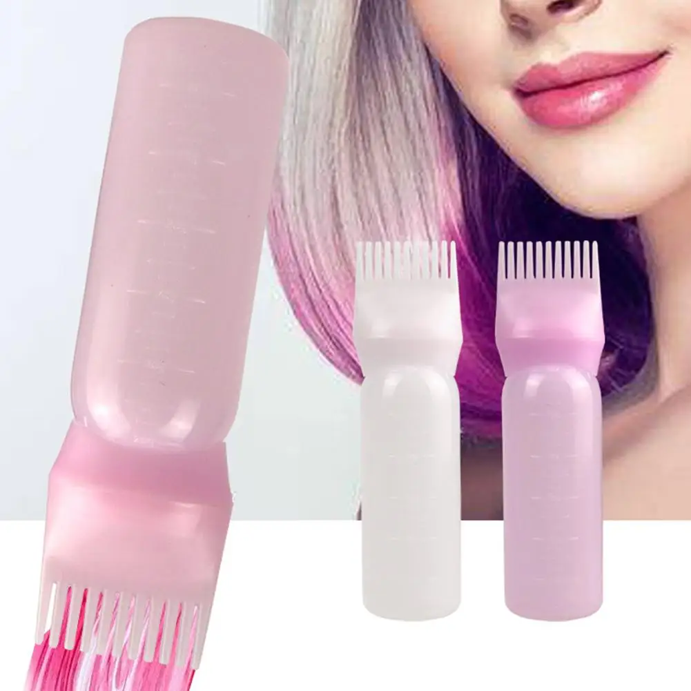 

Hair Color Applicator Bottle Salon Grade Dye Brush Comb Tool for Barber Stylist Highlighting Balayage Ombre Coloring Kit