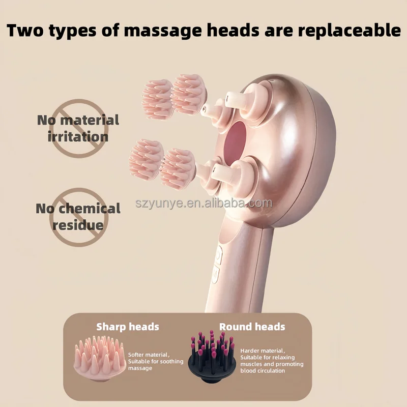 Wholesale Wireless SPA Infrared Head Scalp Massager Relieves Fatigue for Personal/Home