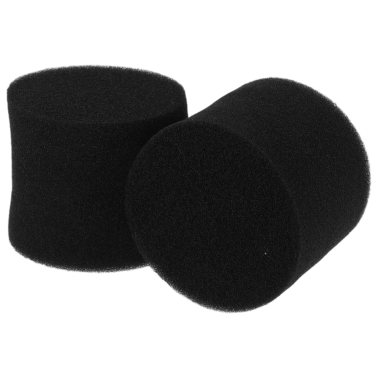 

2 Pcs Audio Guide Tube Tampon Speakers Accessories Black Sponge Parts Sound Bar