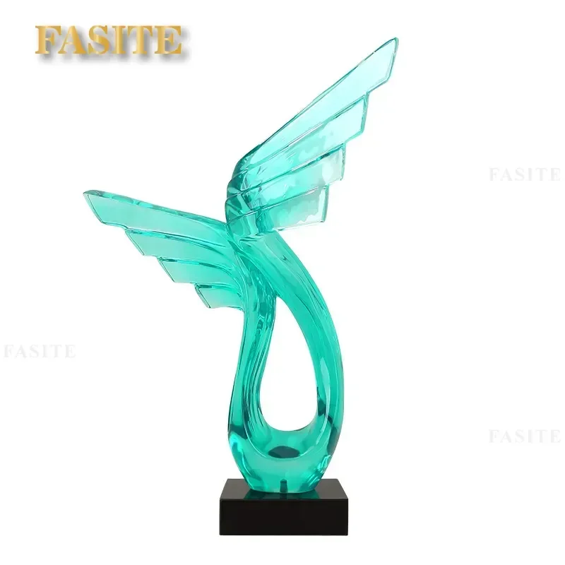 For Modern Sculpture Art Ornament Creative Crafts Soft Accessories Living Room Entrance Hotel Clubhouse Model Room Decor