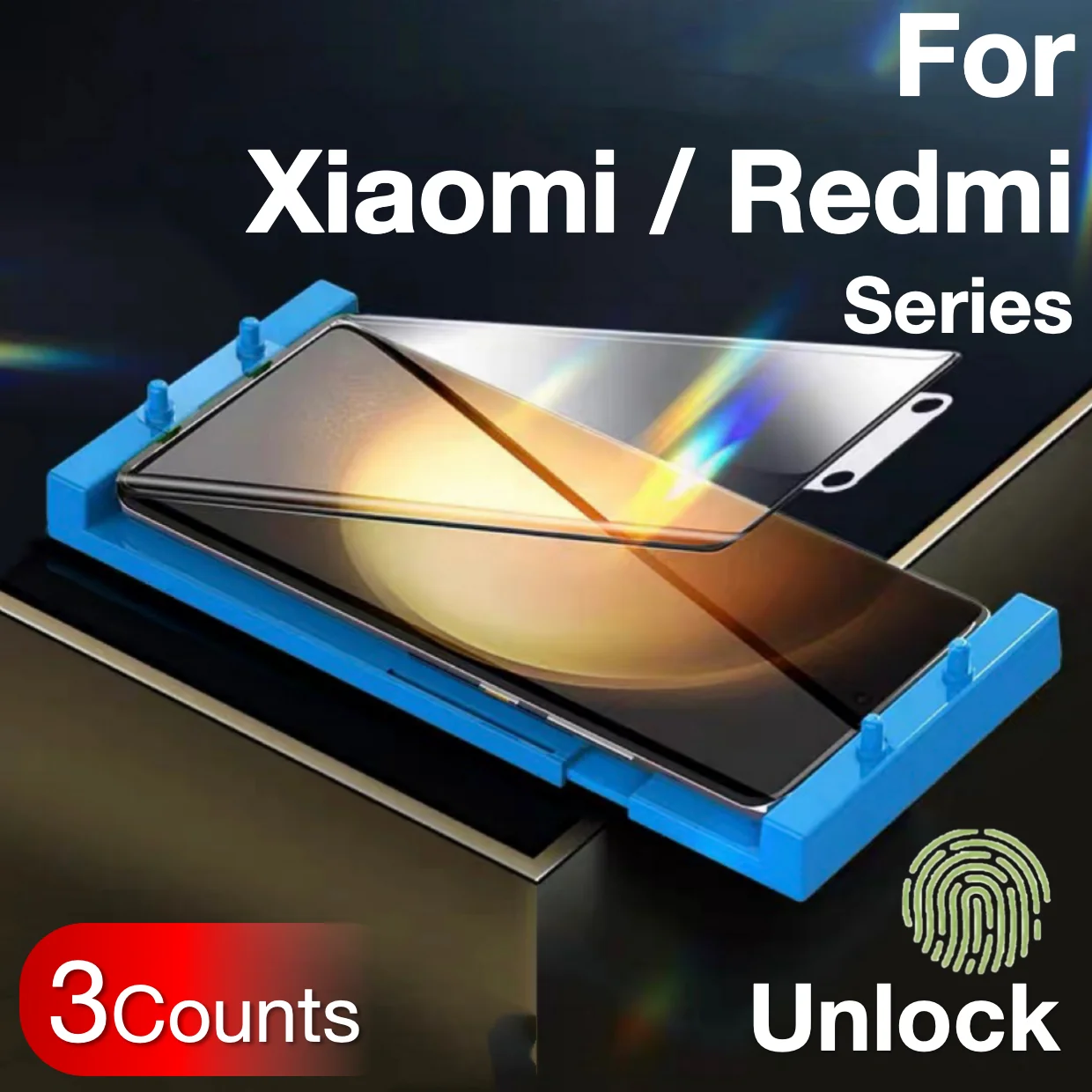 3Pcs For Xiaomi Mi 15 14 13 12 11 10 Pro Ultra Mi14 Mi13 Redmi Note 13 14 Plus + Screen Protector With Kit ,Not Tempered Glass