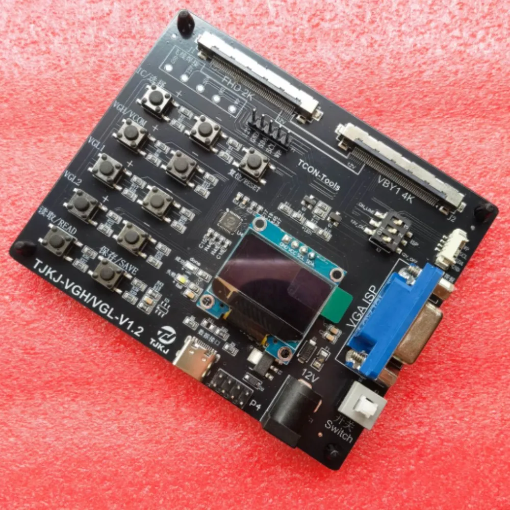TJKJ VGH VGL Voltage Change Voltage Programmer Tcon Multi-functional Programmer Support 112  models IC Chips