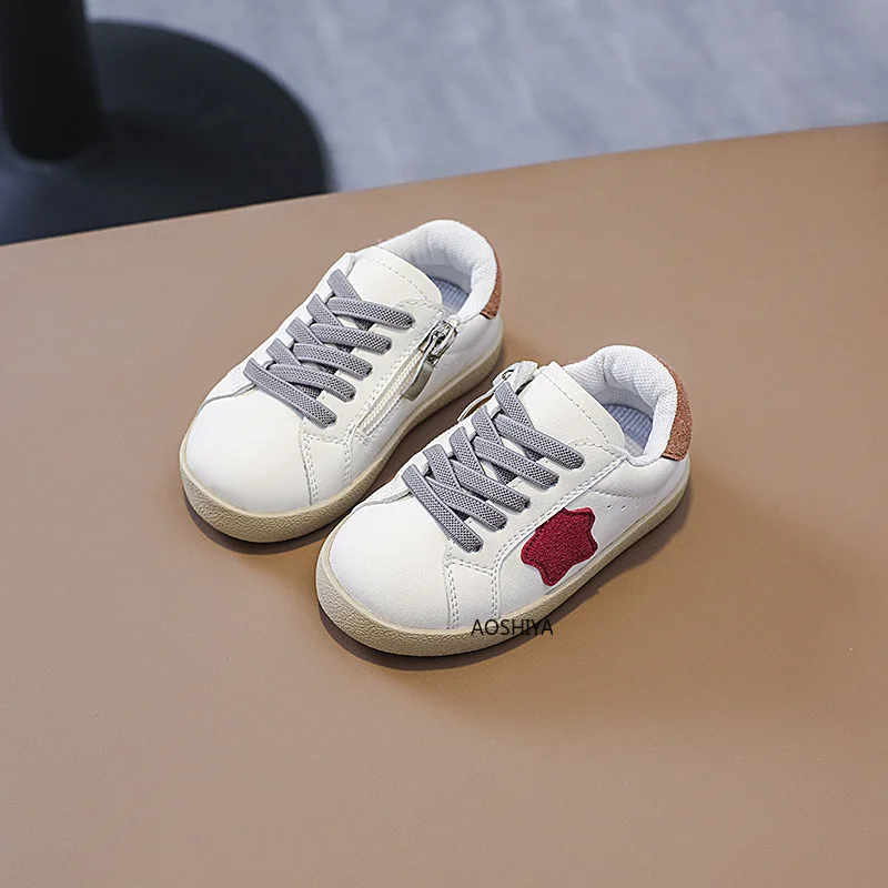 Boys And Girls Canvas Shoes Children's School Performance Shoes Fashion Children Biscuit Bottom Breathable Kids Shoes