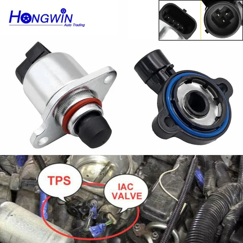 Sensor de posición del acelerador TPS, válvula de Control de aire en ralentí para Chevy GMC Buick Cadillac TH149 AC147 17106809 17113578 17123852 17113209