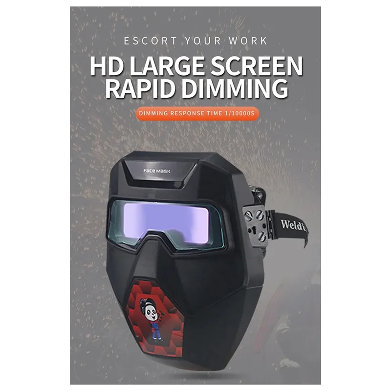 

【DIY DECOR】Anti-Scorching Face Full Face Argon Arc Welding 4/5-9/9-13 With Grinding For TIG MIG ARC Plasma Cutting
