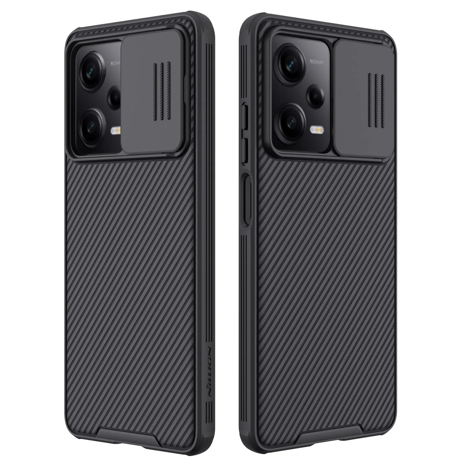 

Чехол NILLKIN для Xiaomi Poco X5 Pro CamShield Pro Slide Camera, матовый защитный чехол для задней панели Xiaomi Poco X5 Pro, чехол для объектива