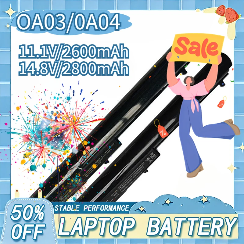 

OA04 OA03 Replacement Laptop Battery For HP 240 245 250 G2 G3 HSTNN-PB5S HSTNN-IB5S HSTNN-LB5S HSTNN-PB5Y 740715-001 746458-421