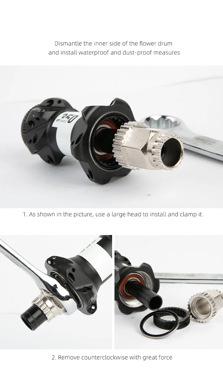 AXI Mountainbike EXP Ratchet Lager Staubring Zahnkranz Demontage- und Montagewerkzeuge MTB Rennrad Ratchet Reparatur-Set – Detail 18