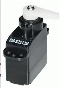 SpringRC 13g /1.8kg  6.0V: 0.08 sec/60° Torque Ball Bearing Micro Digital High Speed Servo SM-S2213M for RC airplane car