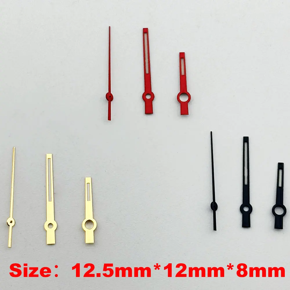 NH35 Silver Black Red Watch Hands Are Suitable for NH34 NH35 NH36 NH38 Automatic Movements C3 Blue Green Luminous Fit Datejust