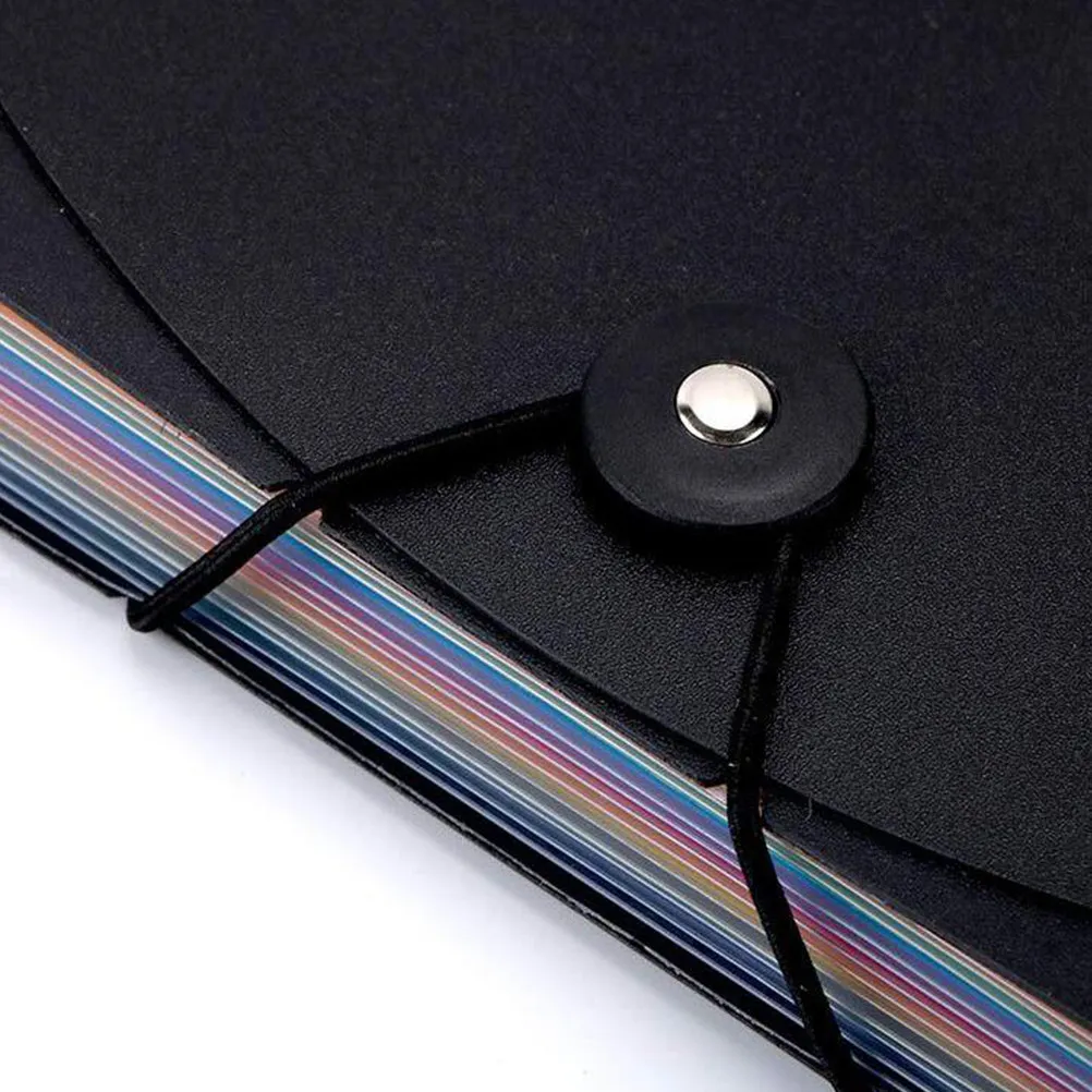 

A4 Size File Folder Plastic Lightweight Multilayer Portable Accordion Document Organizer for Students Office Home School