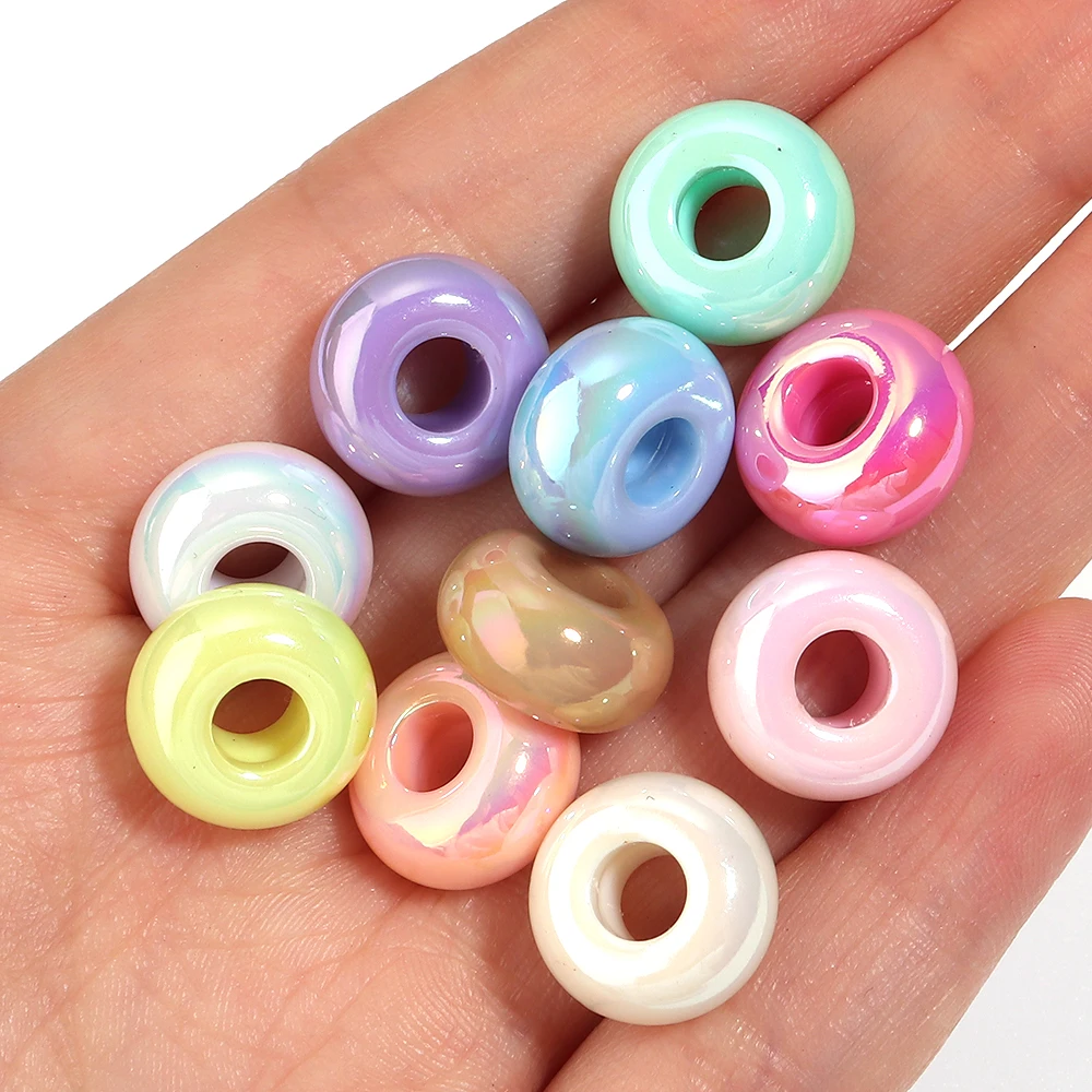 Body Jewelry Diy - 10 szt./zestaw 14mm koraliki akrylowe z