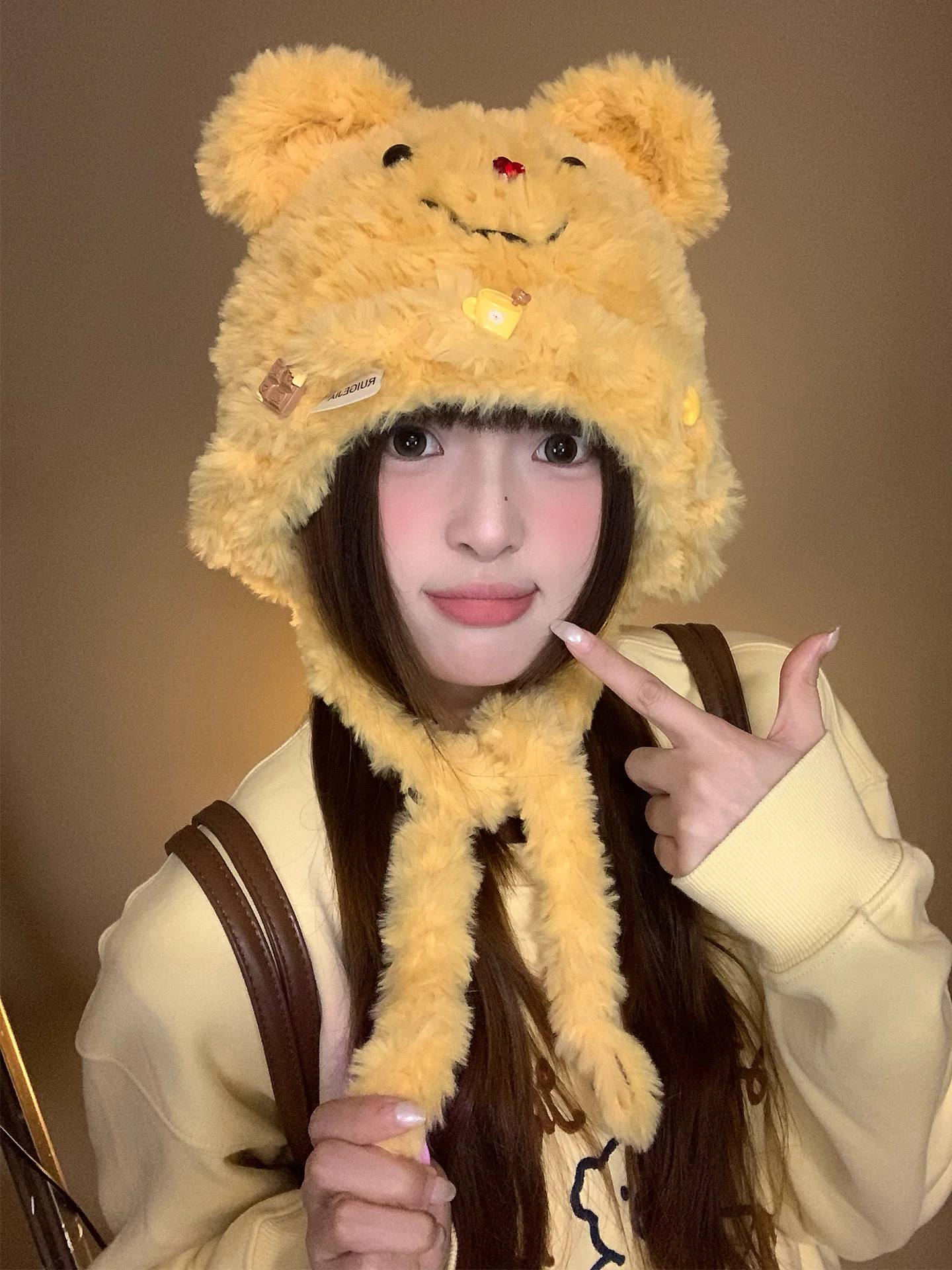 novo-inverno-bonito-manteiga-pequeno-urso-chapeu-de-pelucia-para-mulheres-com-protetores-de-orelha-engrossados-e-chapeu-lei-feng-quente-com-protetor-de-orelha-engrossado