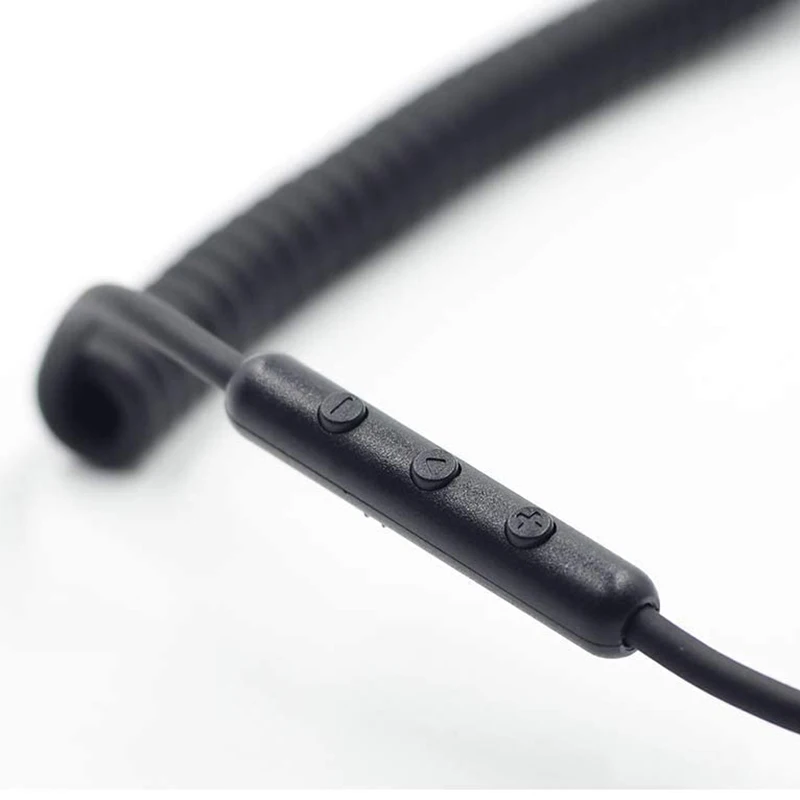 Cable de extensión de 3,5mm, Cable de repuesto para auriculares con micrófono, Control de volumen para Marshall Major II Monitor MID