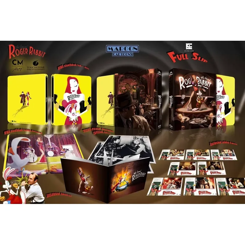 Italian CM Exclusive Iron Box Roger Rabbit High Quality Collectible Model Toy