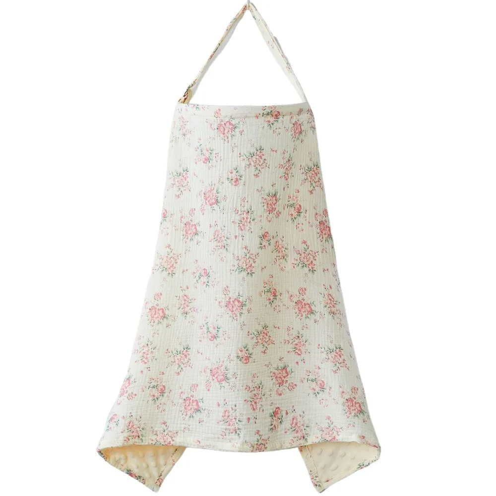 Cotton Mother Outing Breastfeeding Cover Privacy Apron Stroller Blanket Breastfeeding Apron Adjustable Feeding Nursing Covers