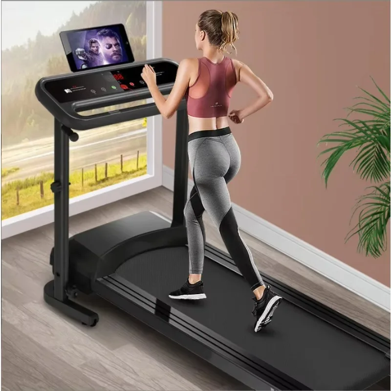 

K500 Home Electric Folding Treadmill Cross-Border Speaker Fitness Equipment with Silent Motor Max User Weight 120kg