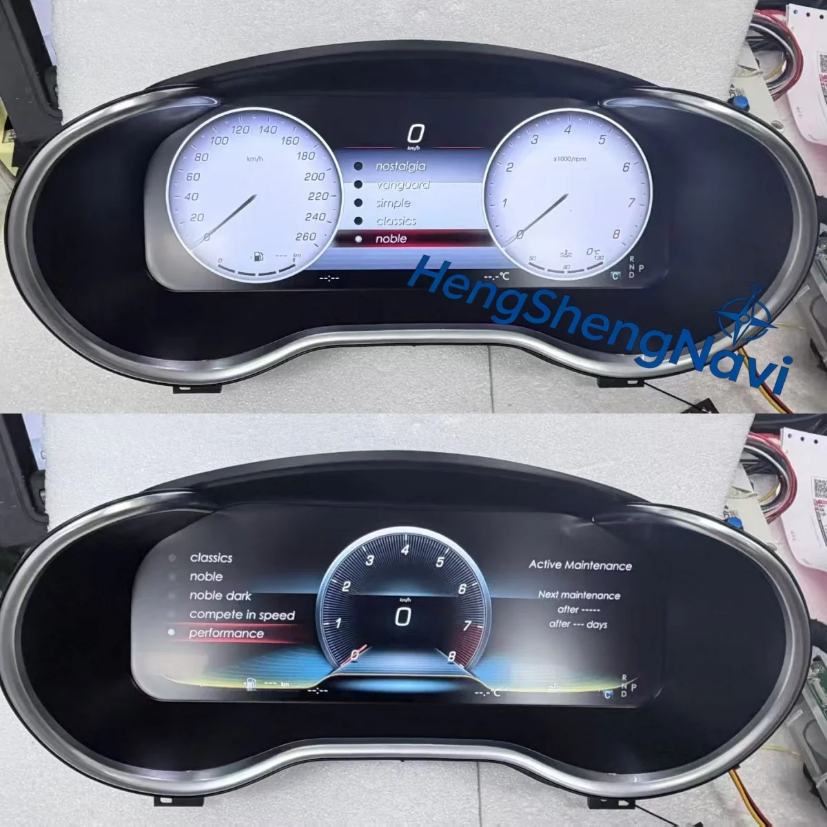 12.3 Inch Car Digital Dashboard for Mercedes V Class 2016-2023 CarPlay TPMS Terrain Mode Diesel Petrol Compatible