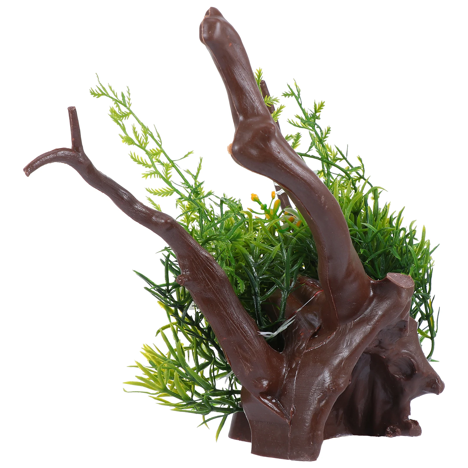 

Artificial Plants Tree L scape Supplies Decor for Fish Tank Aquarium L scape Supplies Non Fading Simulation Aquatic