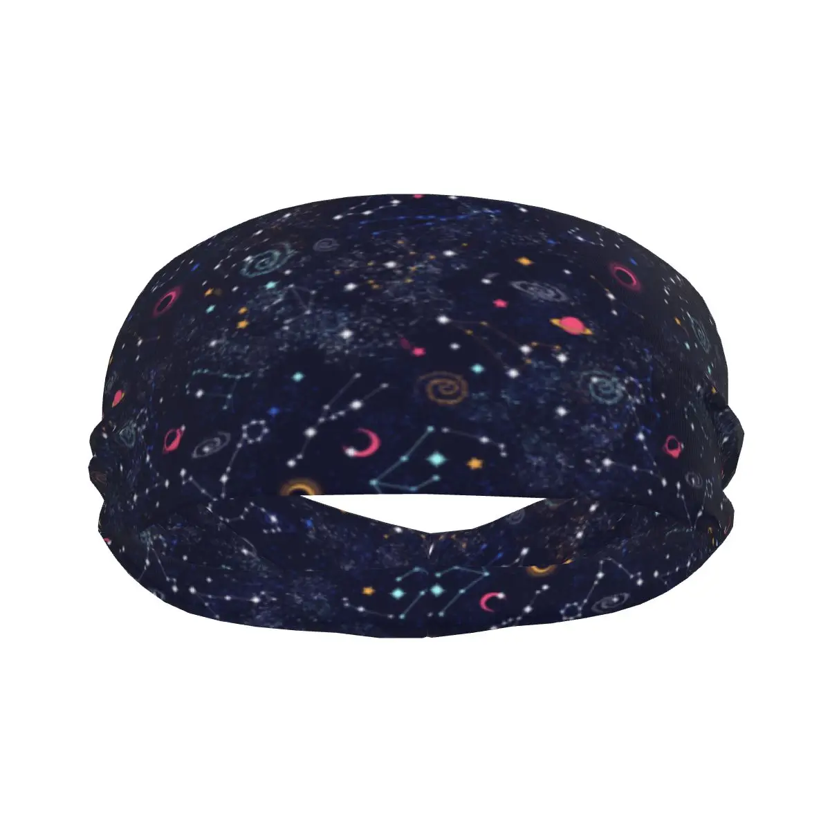 Sports Sweatband Breathable Headband Sweat Hair Head Band Galaxy Constilation Yoga Headband