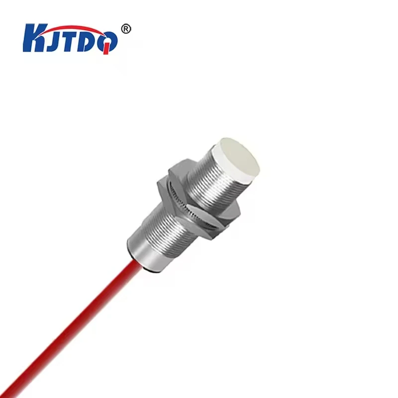 KJT M18 Non-Flushed NPN PNP 2 Wire Sn 8mm -25~﹢230℃ High Temperature Resistant Proximity Sensor With 2m pvc Cable Wire