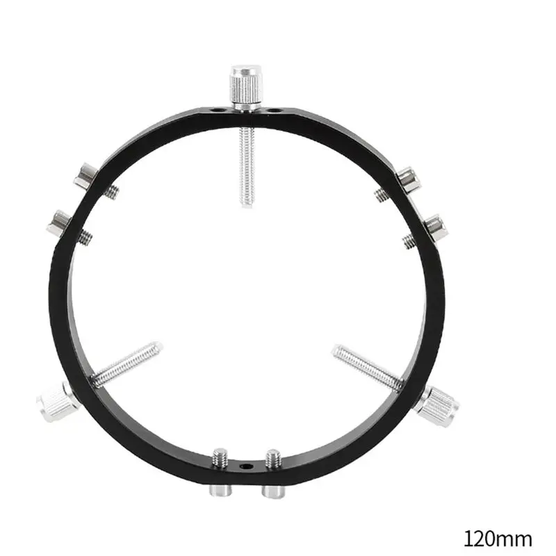 AED2-Star Finder Mount 3-Point Astrophotography Guide Locking Rings For Telescope Mount Finder Pointer 120Mm