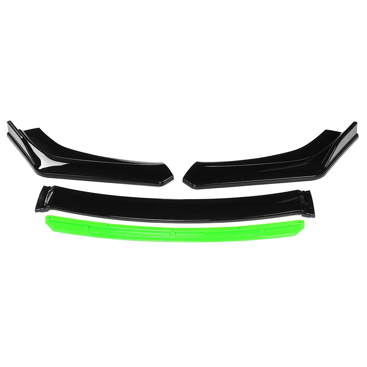 

4PCS Universal Car Front BUmper Splitter Lip Chin Body Kits For HONDA For TOYOTA For NISSAN For Mazda For Subaru For Mitsubishi