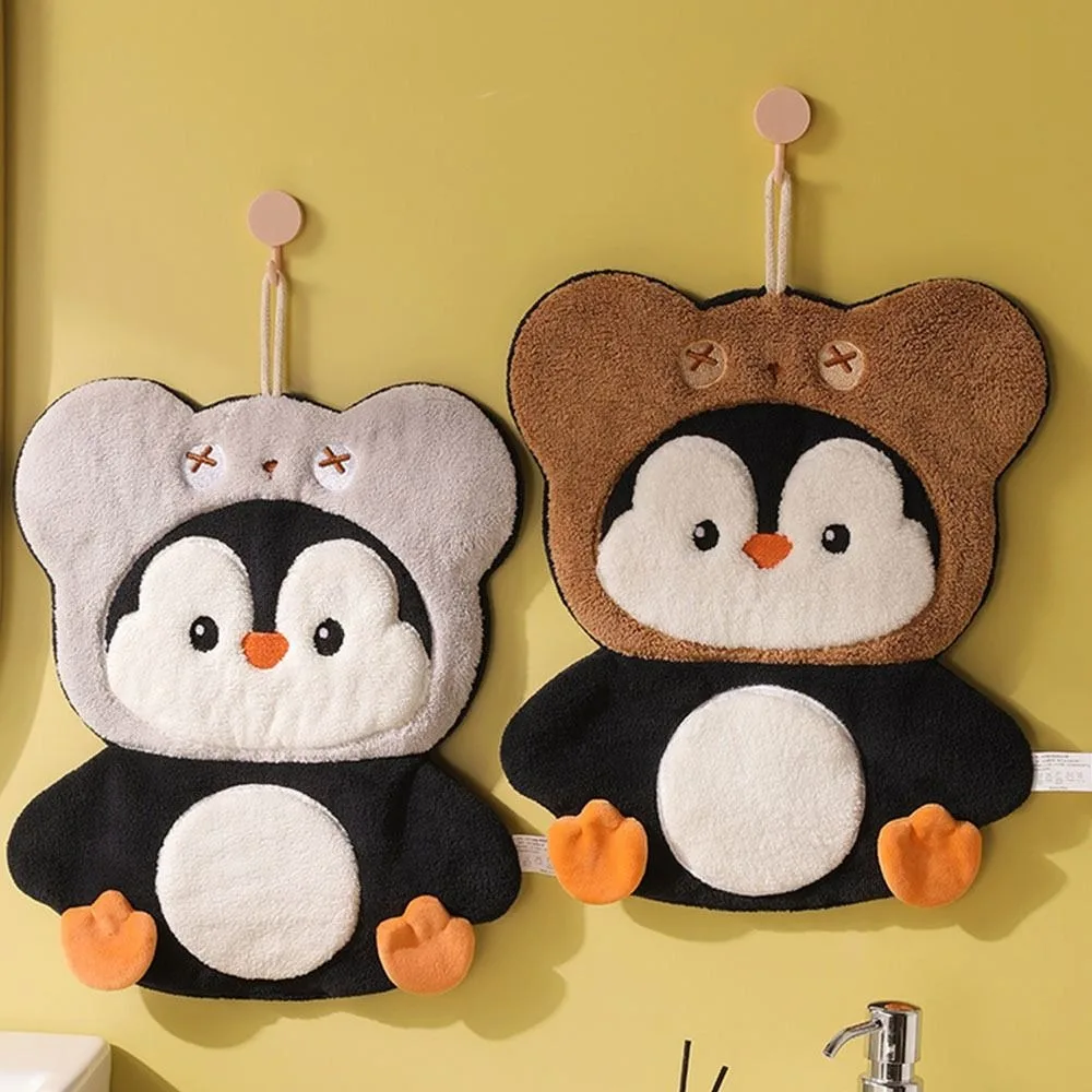 لطيف 3 طبقة البطريق منشفة اليد سميكة امتصاص الماء المرحاض منديل لا ذرف التجفيف السريع منشفة المنزلية #5