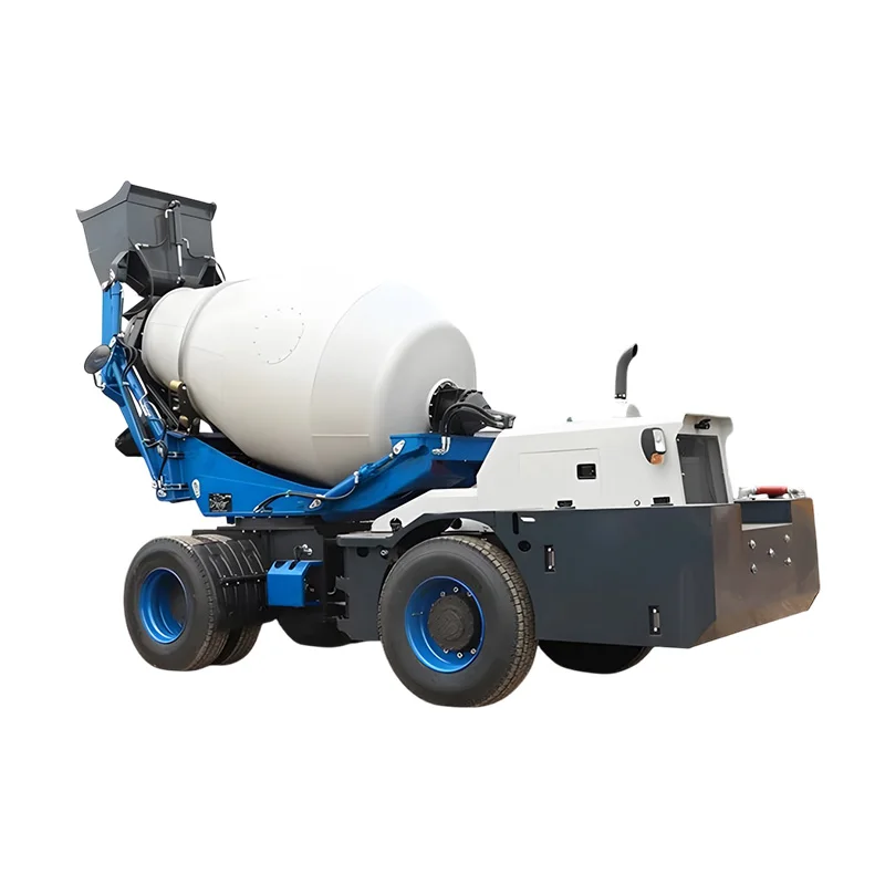 Diesel Portable Self Loader Concrete Mixer Truck with Engine Motor & Bearing High Efficiency 270 Rotation self loader customized