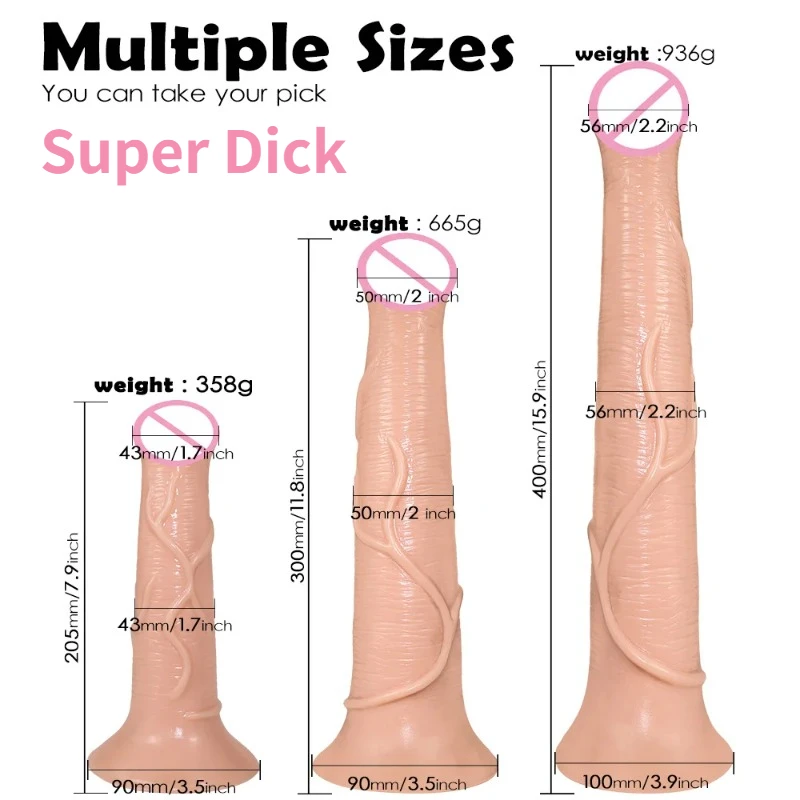 

20-40cm Anal Toys Realistic Dildo Huge Dick Big Penis Anal Butt Plug Prostate Massage Sex Toys for Couples Masturbator Adult Toy