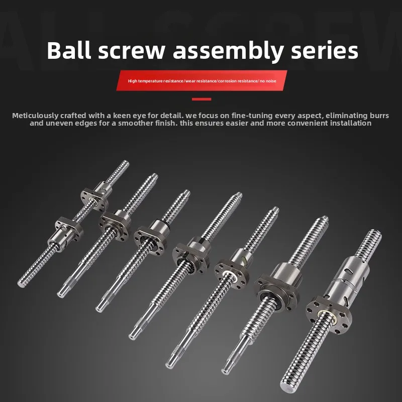 Ball Screw Manufacturers Directly Supply SFU Ball Screw Module Elevator Accessories Screw Nut Set China in Stock