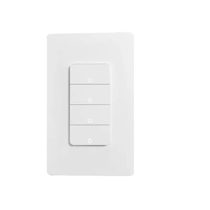 A25F-Wifi Tuya Smart Switch US Version Outgoing Ground Neutral Wire App Remote Control Work For Alexa Google Home US Plug