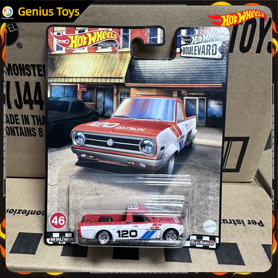 

Литые под давлением автомобили Hot Wheels Premium Boulevard 75 BRE DATSUN Sunny Truck Коллекционная масштабная модель автомобиля из сплава 1:64, игрушка, подарок для мальчиков