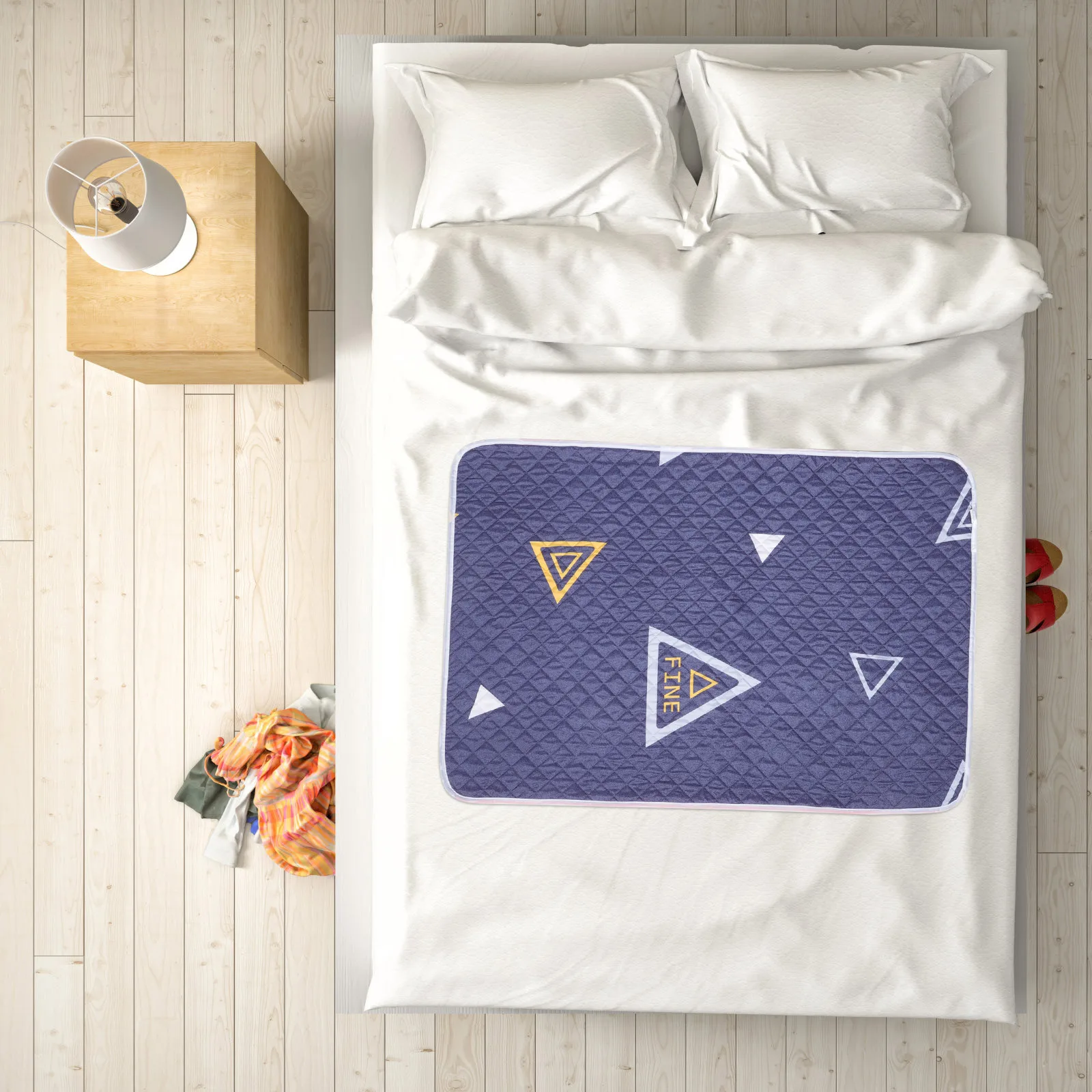 لينة القطن سلس البول وسادة قفل المياه تأثير لينة الطفل النوم تحت وسادة الحيض السرير Underpads سلس البول