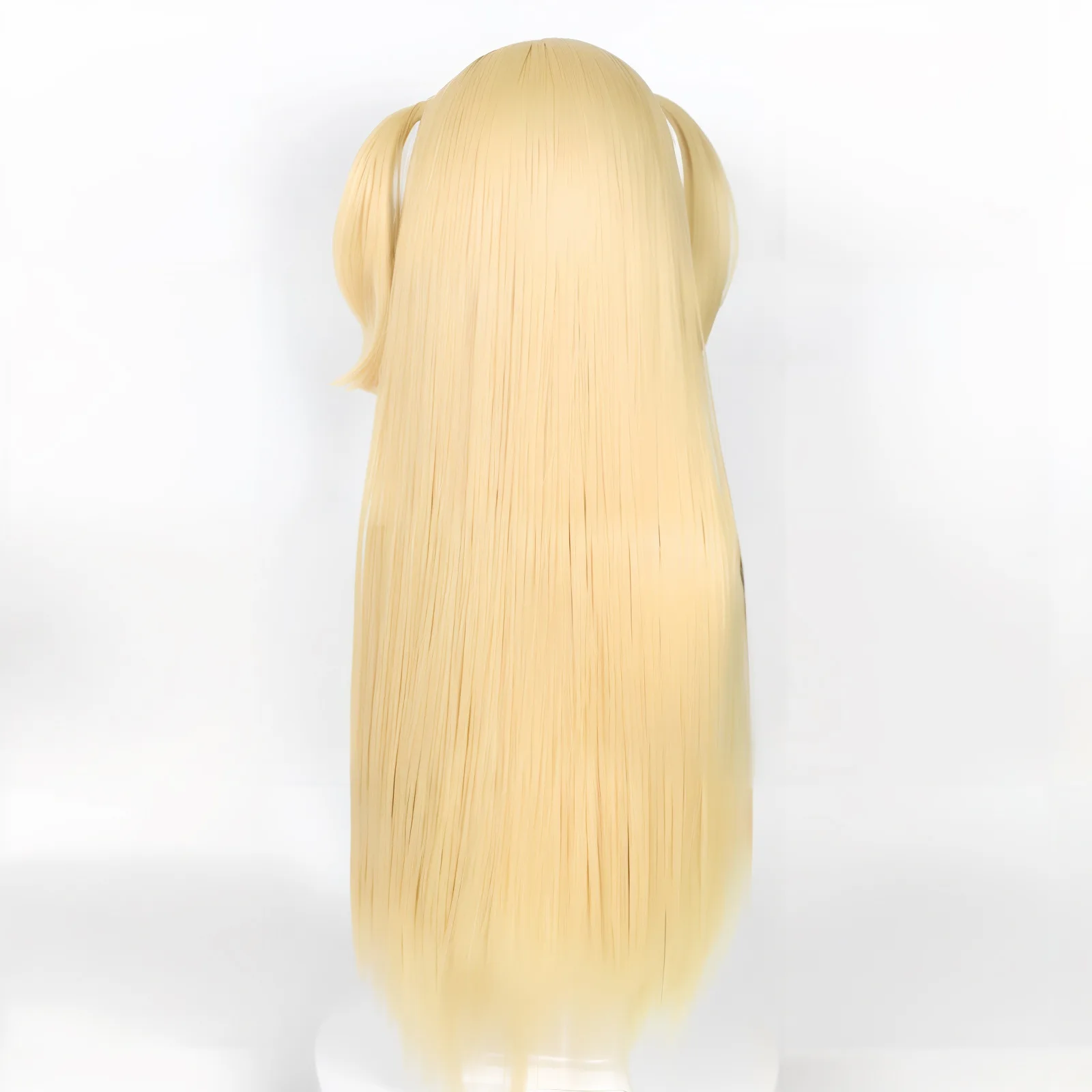 شعر مستعار Anime Death Note Golden Twin Tails - فروة رأس من السيليكون وألياف مقاومة للحرارة |   مصممة مسبقًا للحفلات التنكرية