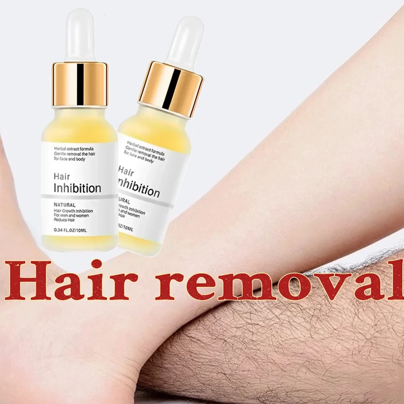 2 Minutes Fast Hair Removal Spray Painless Hair Growth Inhibitor Arm Armpit Leg Permanent Depilatory for Men Women Repair Care