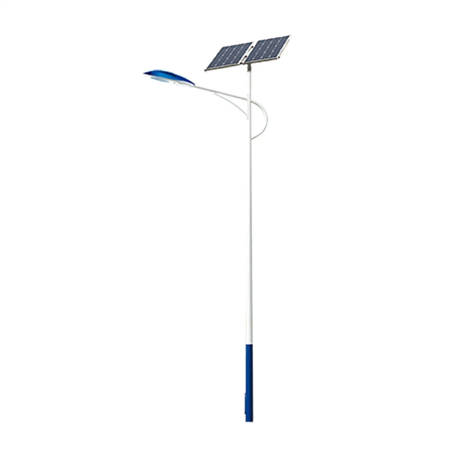 Aluminum IP65 Waterproof Split Monocrystalline 3500K-5000K Outdoor LED Solar Street Light 60W-200W Highway Garden DC 30 Beam