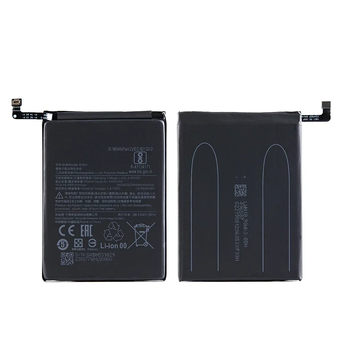 Brand New BN55 5020mAh Battery For Xiaomi Redmi Note 9 S Note 9S Note9S  Phone Replacement Batteries +Tools image 6