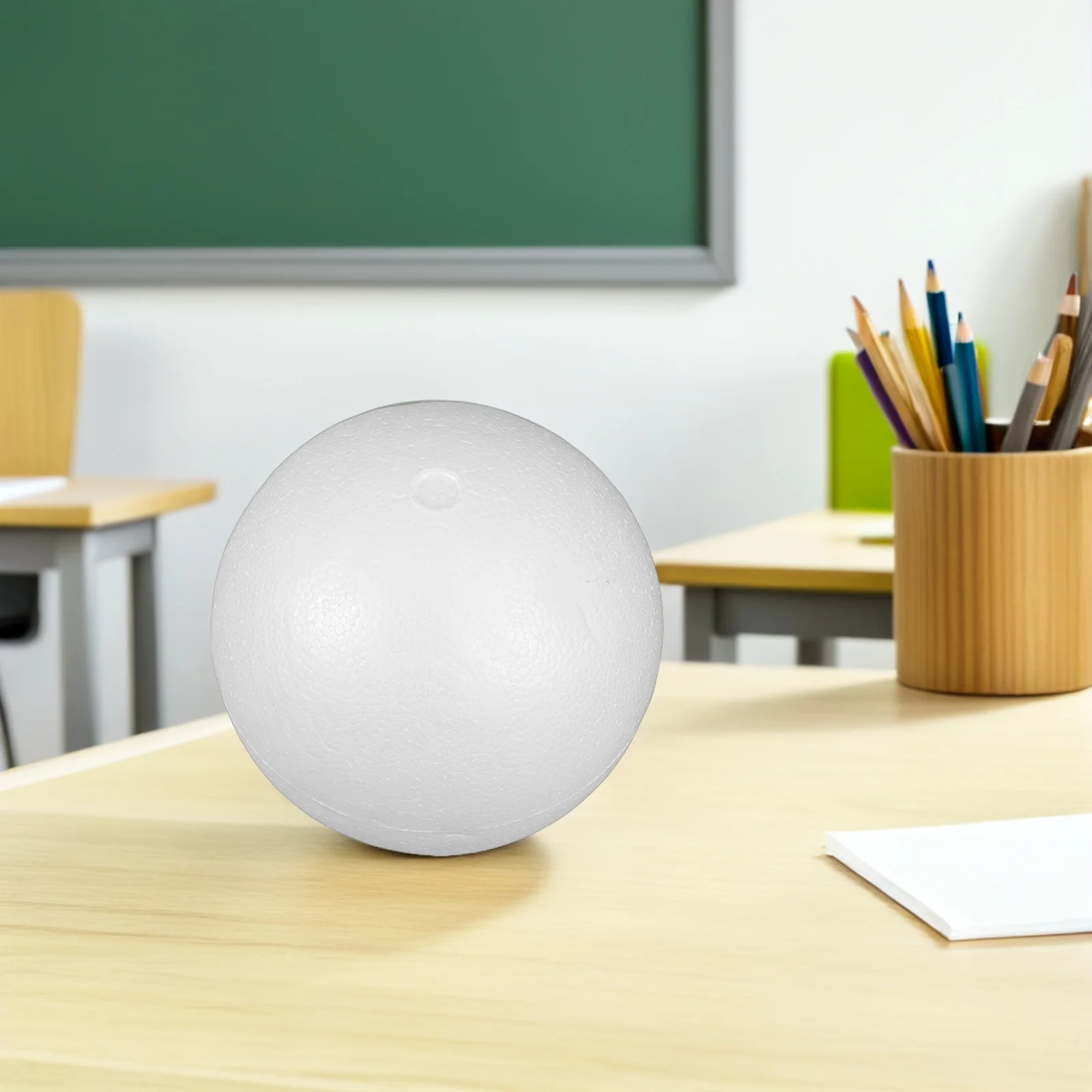 

6 PCS Foam Spheres Balls Polystyrene Craft Christmas Decor Decorative Art Smooth DIY Ornaments Drawing Mini for Painting