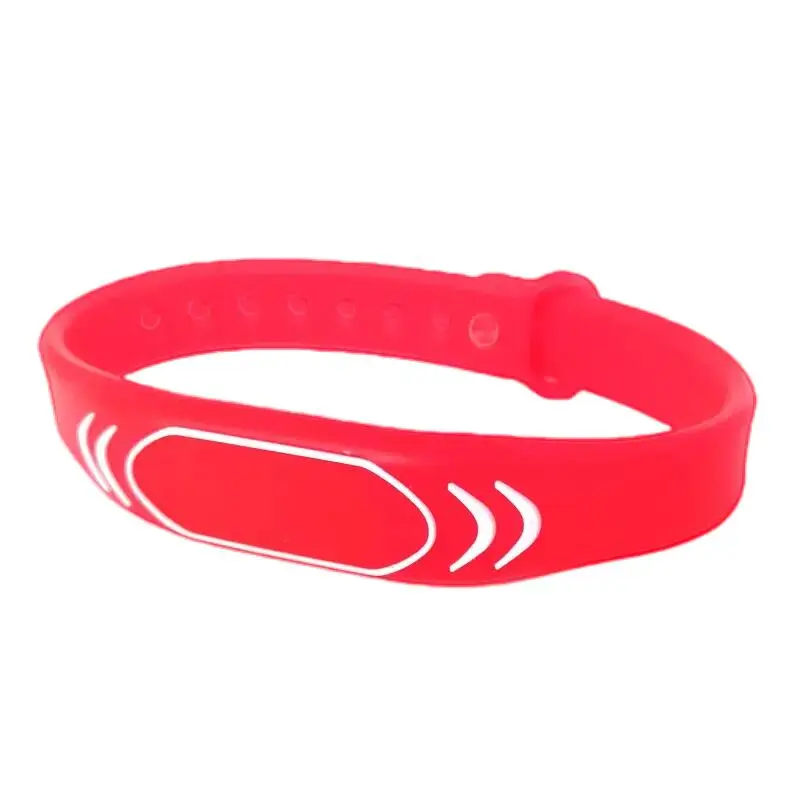 Five Colors ID 125KHz EM4100 TK4100 Read Only Adjustable Waterproof Wristband RFID Bracelet Wrist Band Key Tag Card 1Pcs