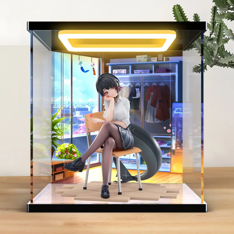 

Suitable For Zenless Zone Zero Ellen Joe Statue, Various Toys High-End And Exquisite Acrylic Display Box Room Decoration