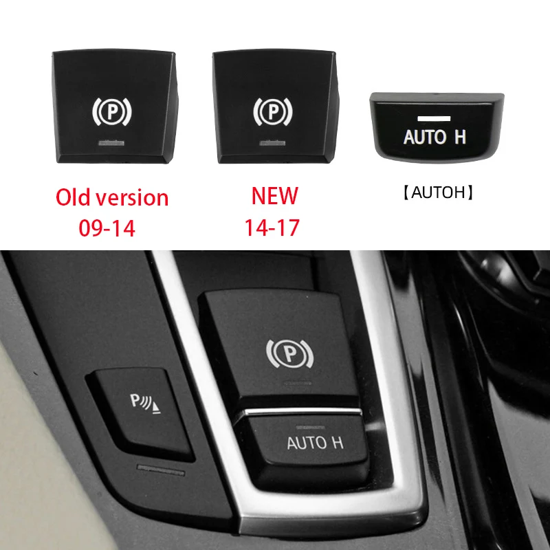 Car Handbrake Parking Brake P Button Switch Cover For BMW 5 7 F01 F02 F07 F10 F11 F18 F30 520 523 730 2009-2017