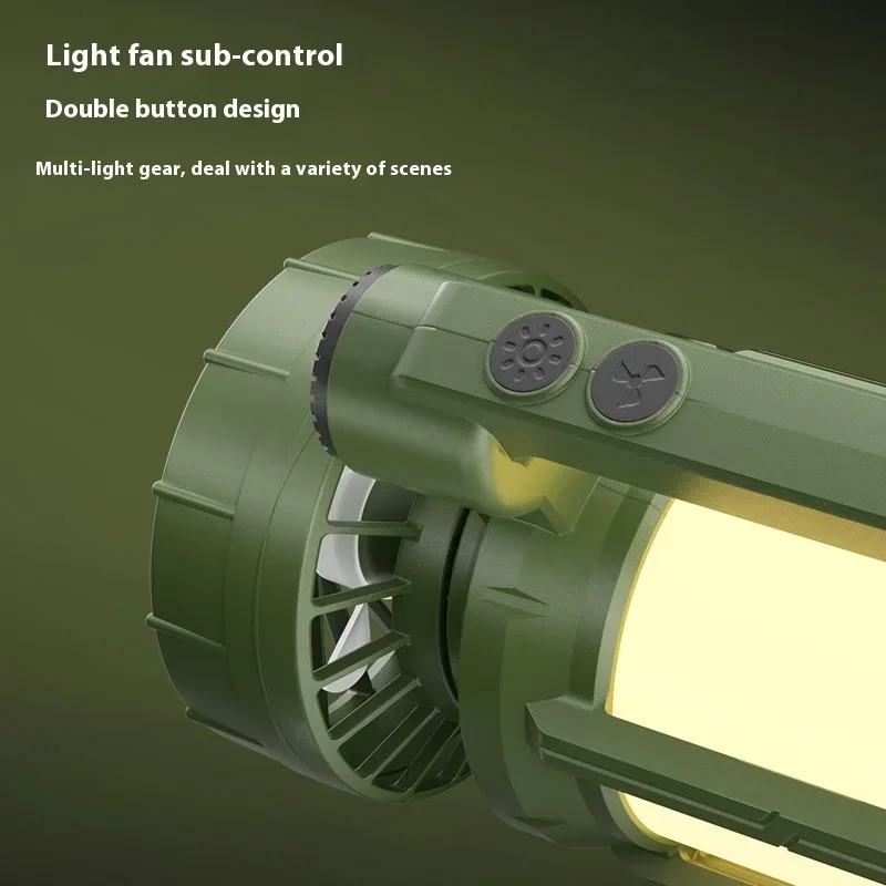 Portable Lantern Powerful Camping Lamp Rechargeable LED Flashlight Built In Battery Torch Tent Lights Night Searchlight