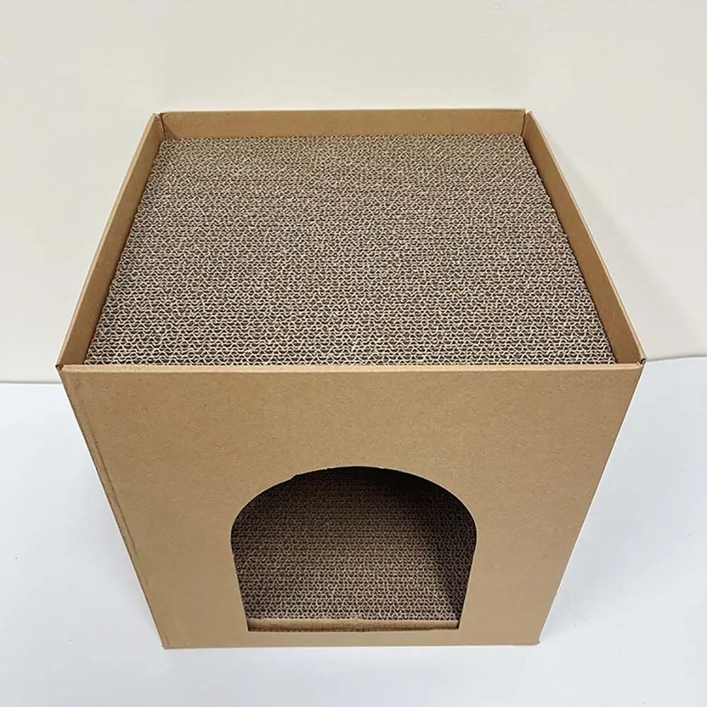 Durable Scraper Mat For Cats Cat House Household Cat Cardboard Box Cat Toys Cat Scratching Board Mat Pet Supplies